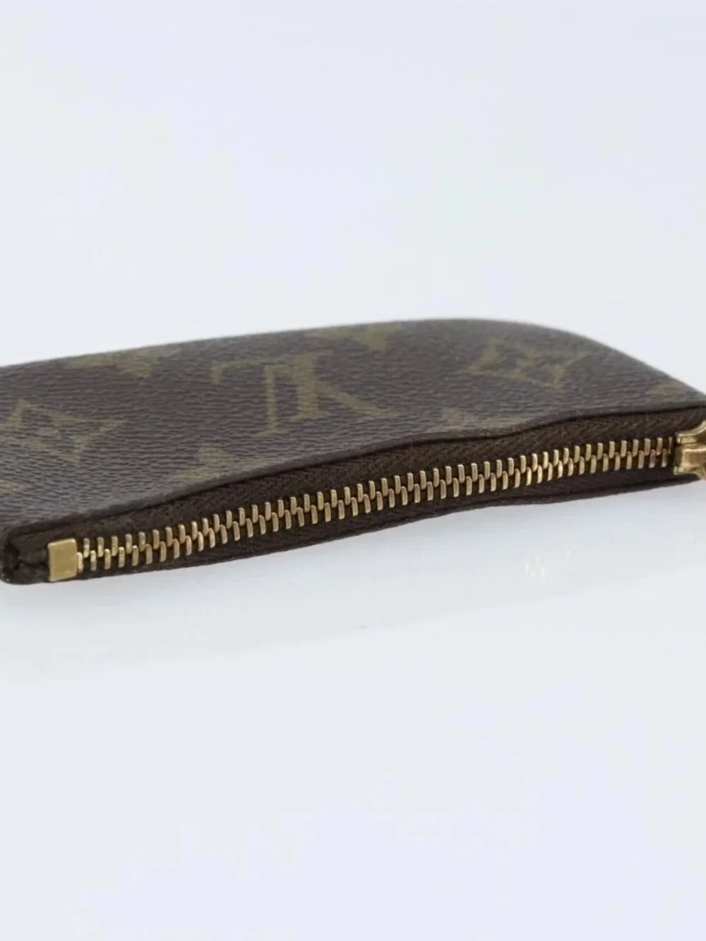 LOUIS VUITTON Monogram Pochette Cles Coin Purse M62650 LV Auth LNZ174